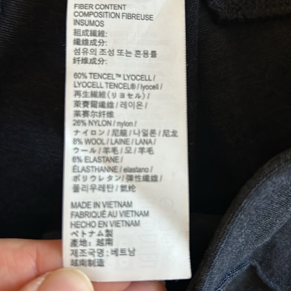 Kirkland Ladies Comfort Pant heathered navy blue - Picture 5 of 9